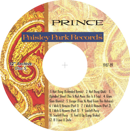 Prince - T's Prince 12'' Archive v2.0 6 CD's | Custom