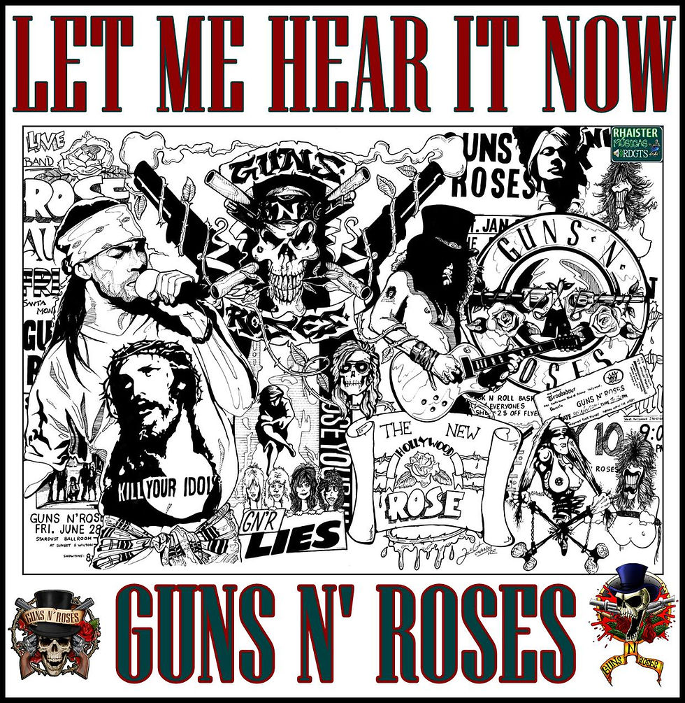 Miniatura: Guns N' Roses 'Let me Hear It Now' (2CD) (2014 RMC 077) Soundboard 2 x cd