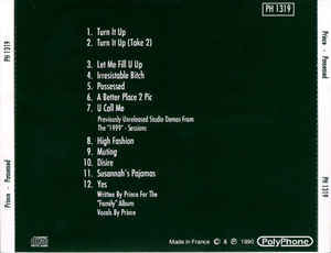 Thumbnail: Prince Posessed CD