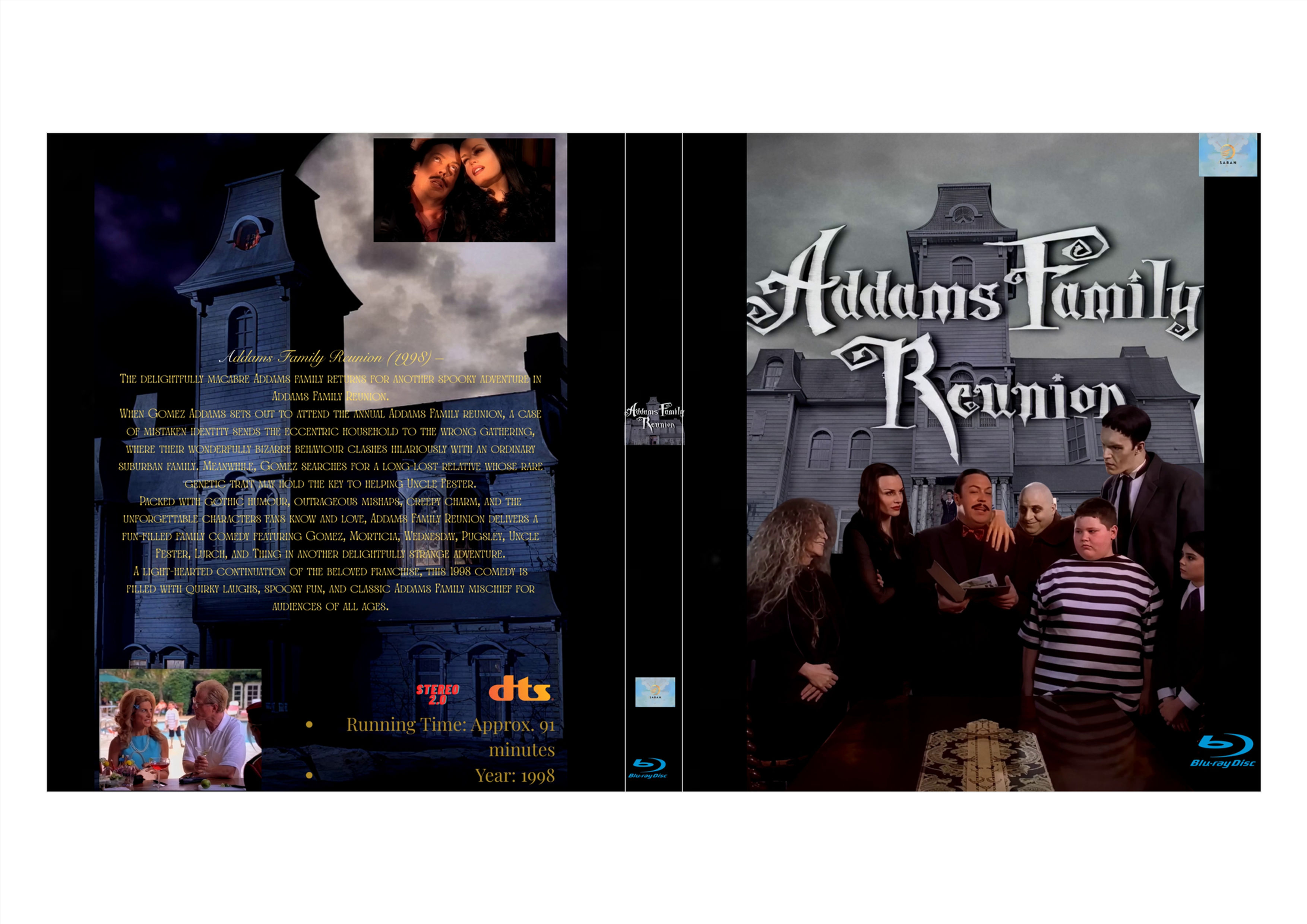 The Addams Family Reunion (1998) Blu-ray | Family Comedy