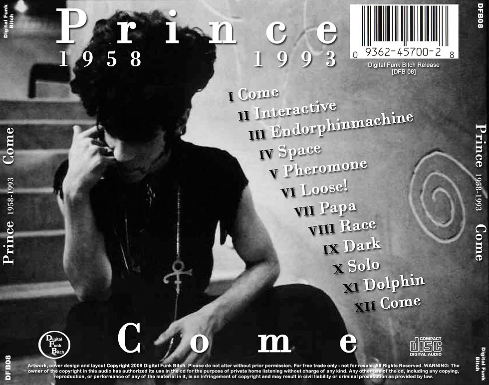 Miniaturbild: Prince Come ( Digital Bitch label) alt version CD