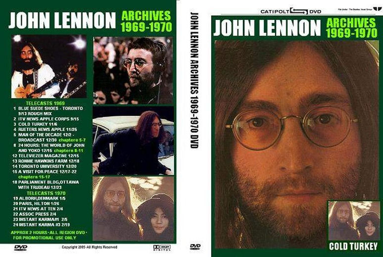 John Lennon Archives 1969-1970 DVD
