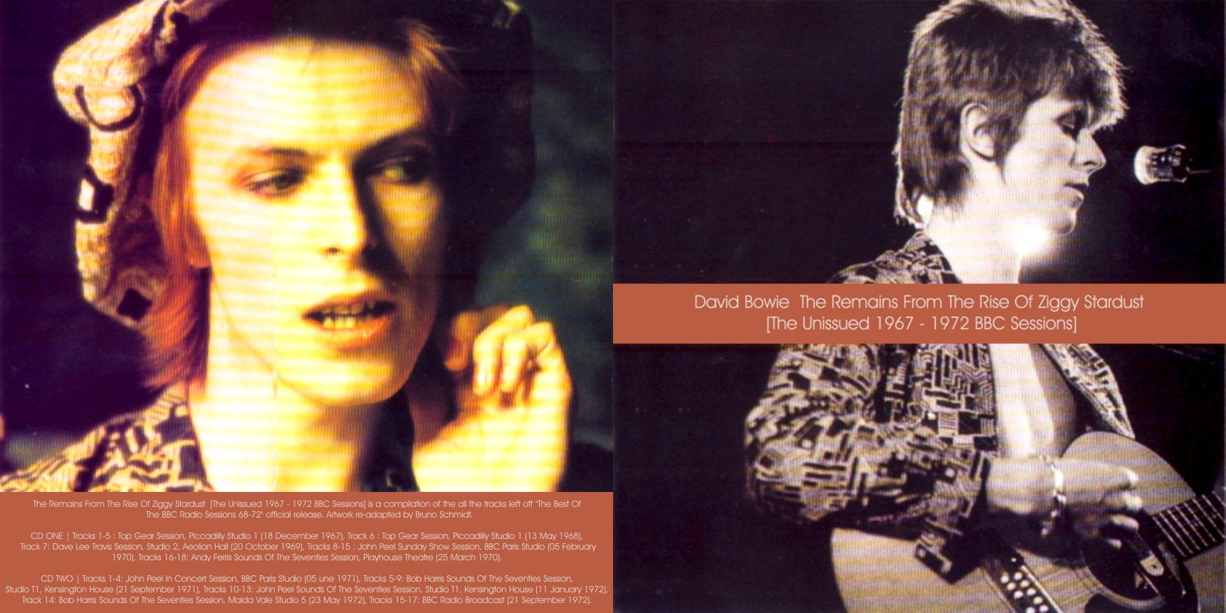 David Bowie The Remains From The Rise Of Ziggy Stardust [The Unissued) 2 CD