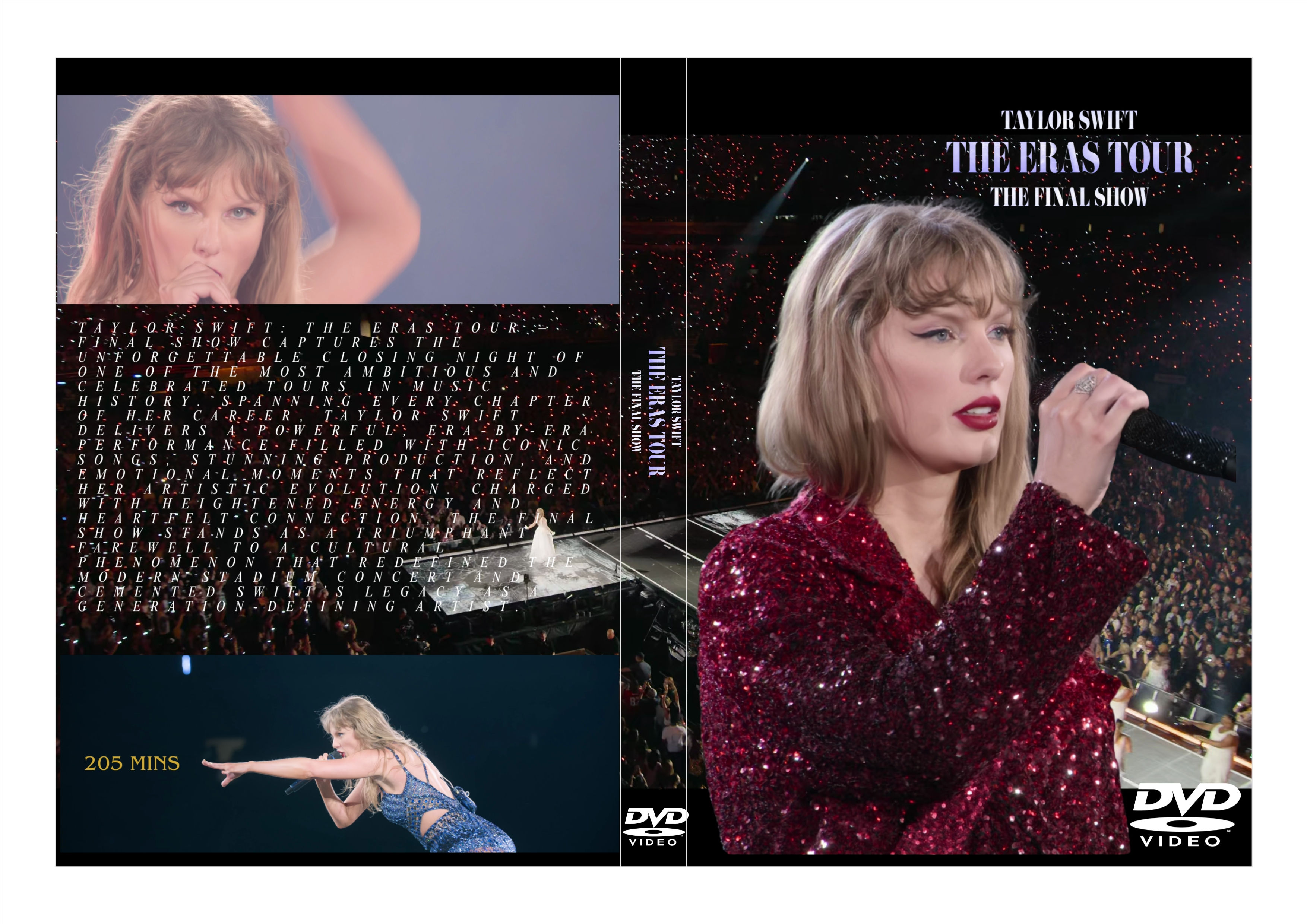 Taylor Swift The Eras Tour the Final Show 2025 DVD