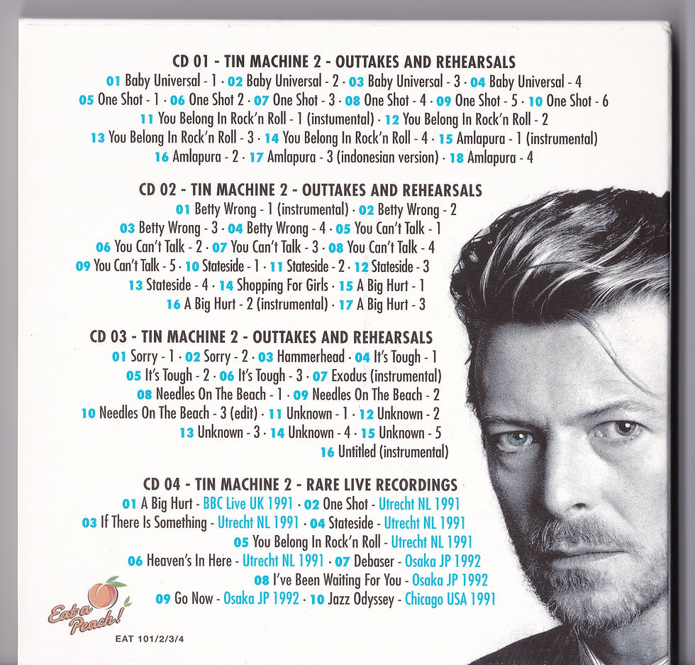 Μικρογραφία: David Bowie & Tin Machine: Let’s Roll Some Tape on This – Tin Machine II Rehears