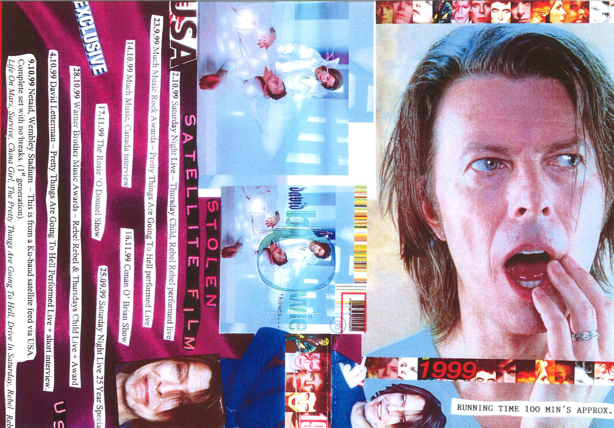 David Bowie - Stolen Satellite Film DVD