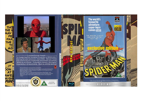 Spider-man (1977 live action) Digitally Remastered Blu ray
