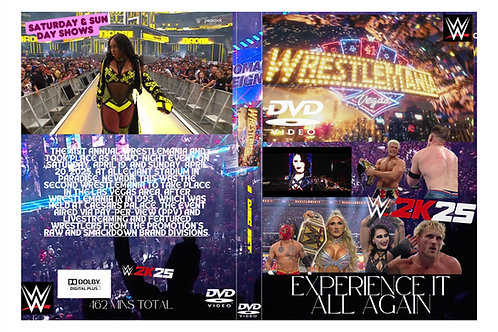 WWE Wrestlemania 41 digital download boxset