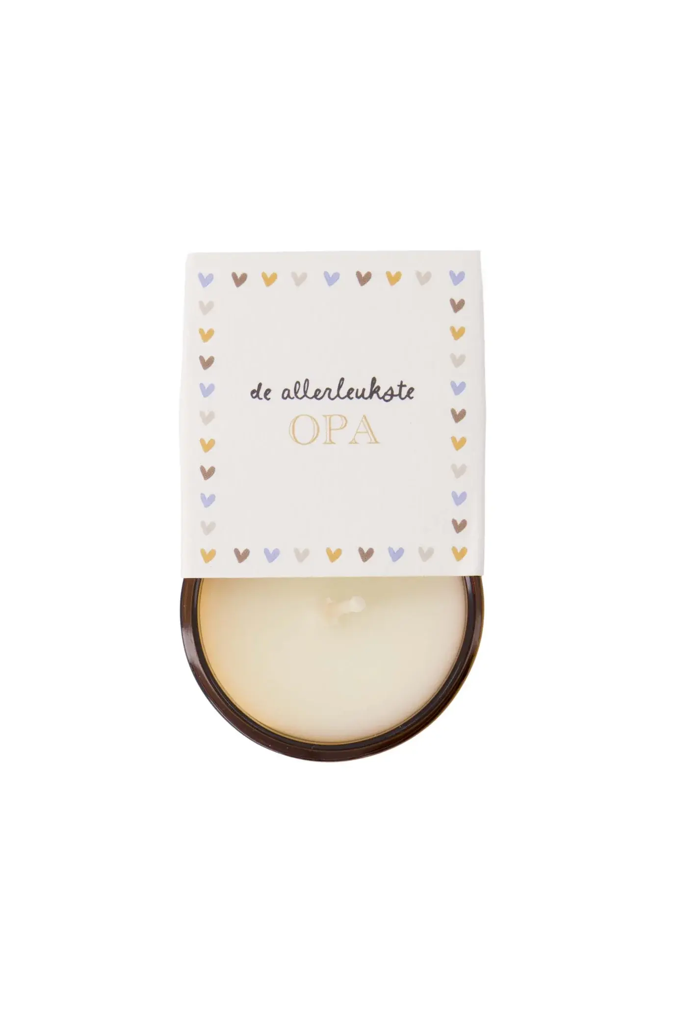 Geurkaarsje ‘De allerliefste opa’