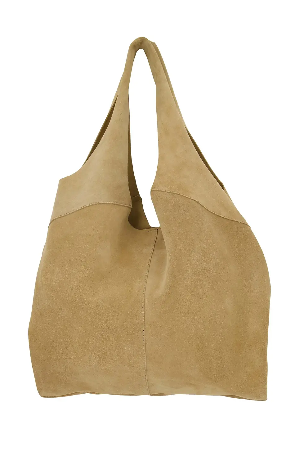 Thumbnail: Suede schoudertas kit