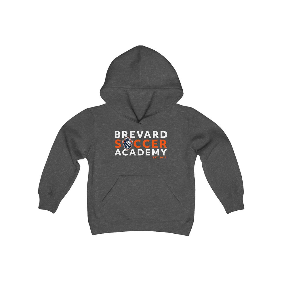 Thumbnail: BSA Stacked Customizable Youth Heavy Blend Hooded Sweatshirt