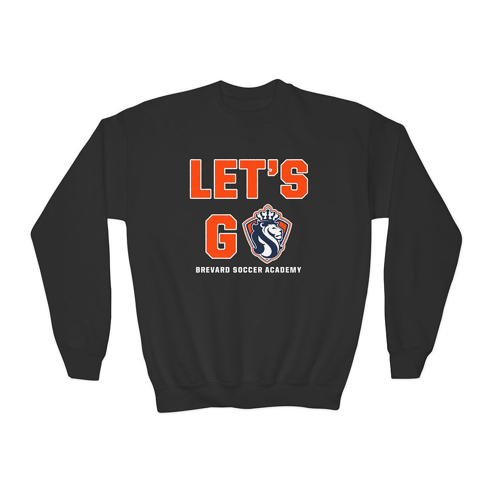 Thumbnail: Let's Go BSA Customizable Youth Crewneck Sweatshirt