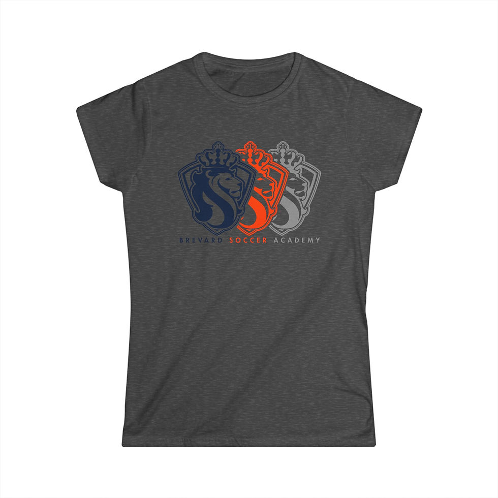 Thumbnail: BSA 3 Shield Design Customizable Unisex Softstyle T-Shirt