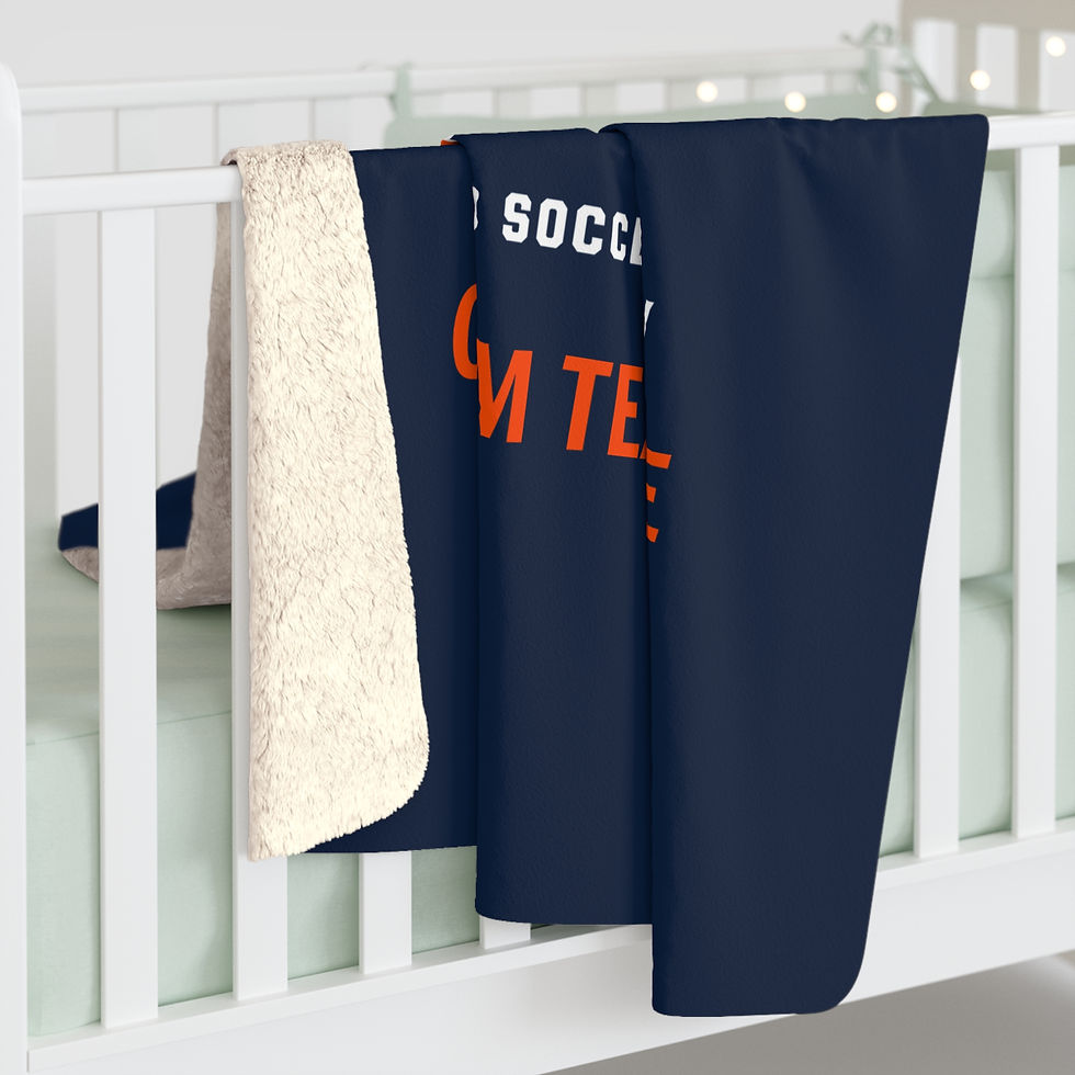 Thumbnail: Let's Go BSA Customizable Sherpa Fleece Blanket