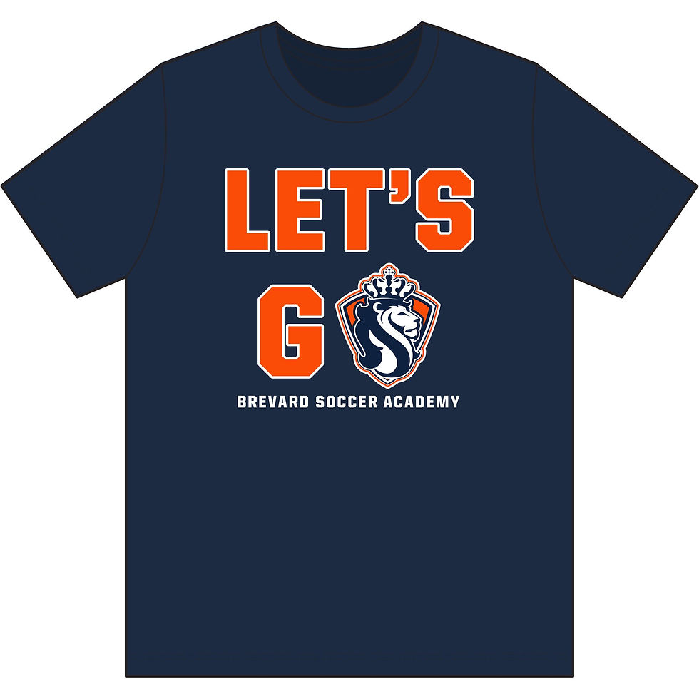 Thumbnail: Let’s Go BSA Tee — Customizable Men’s Moisture-Wicking Soccer Shirt