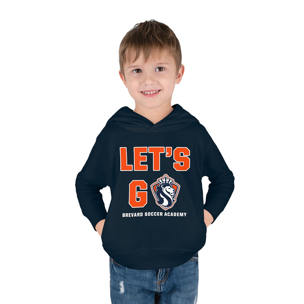 Thumbnail: Let's Go BSA Customizable Toddler Pullover Fleece Hoodie