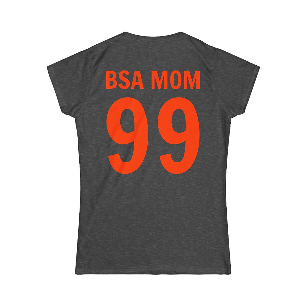 Thumbnail: BSA Customizable Stacked  Women's Softstyle Tee