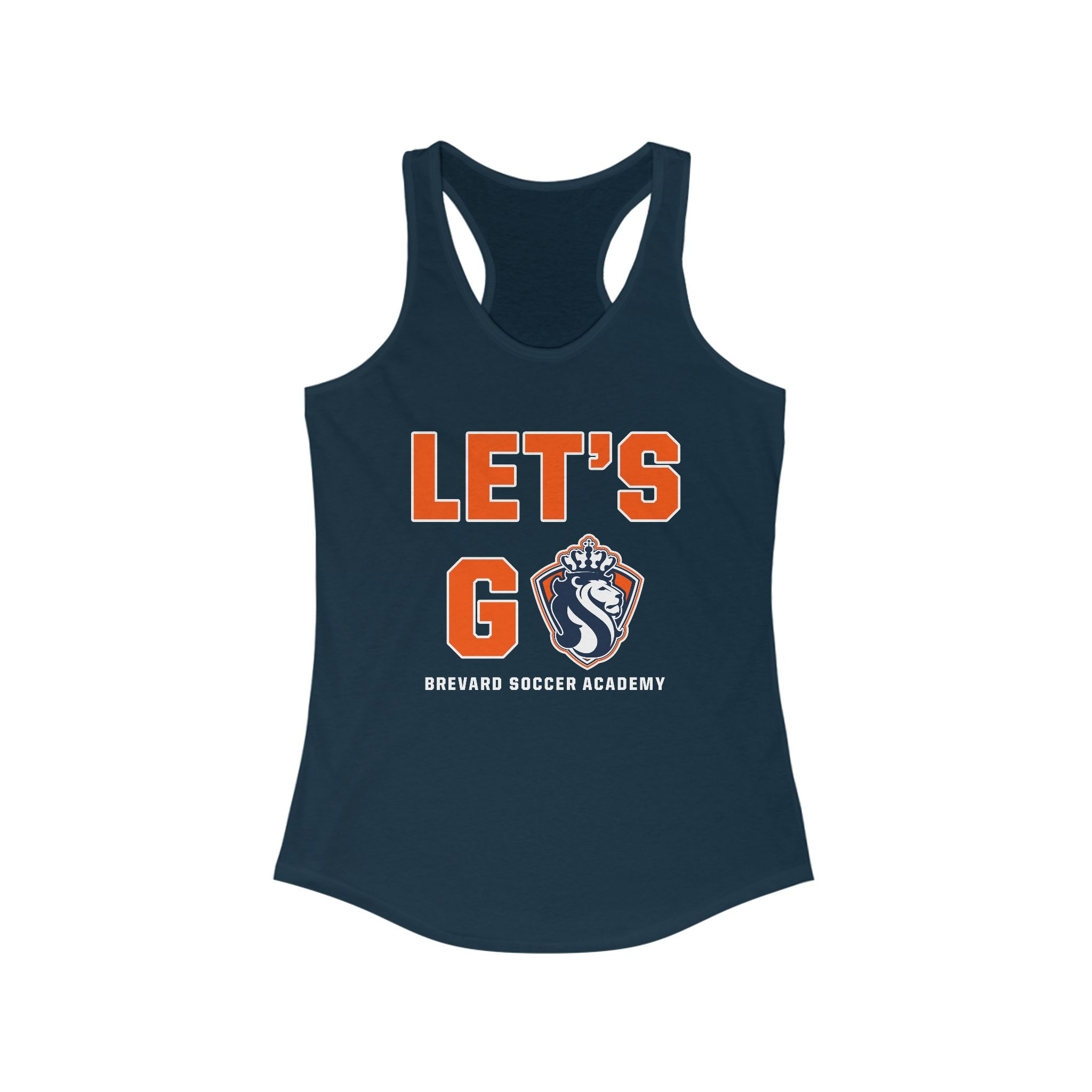 Let's Go BSA Customizable Women's Ideal Racerback Tank