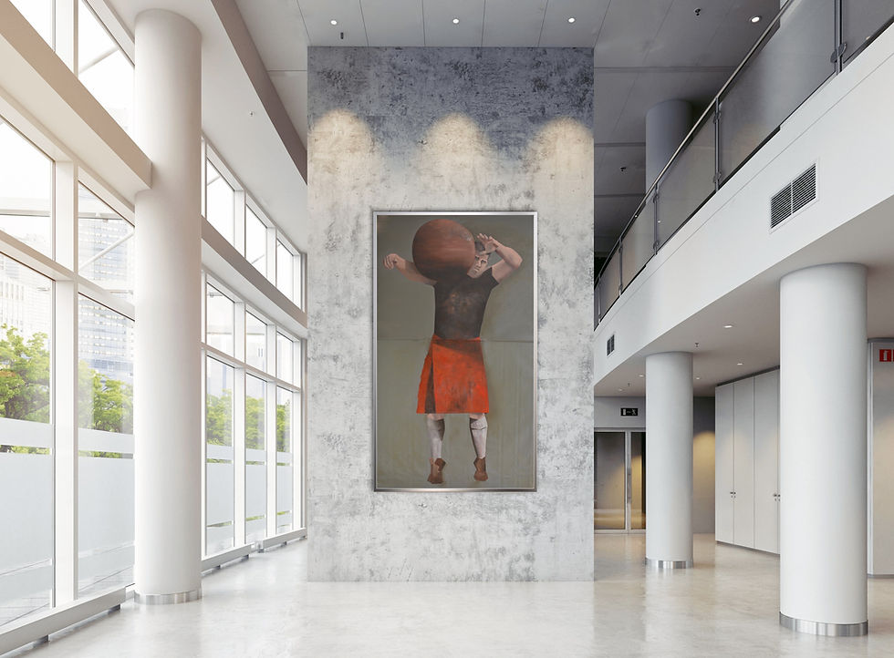 Thumbnail: 'The Stonemason's Challenge I' unframed