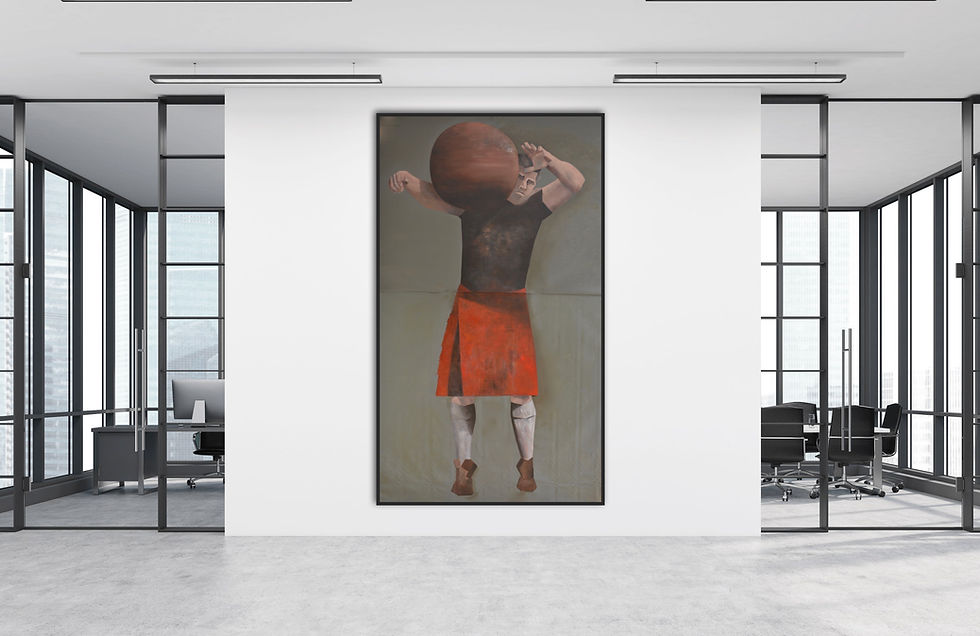 Miniatura: 'The Stonemason's Challenge I' unframed