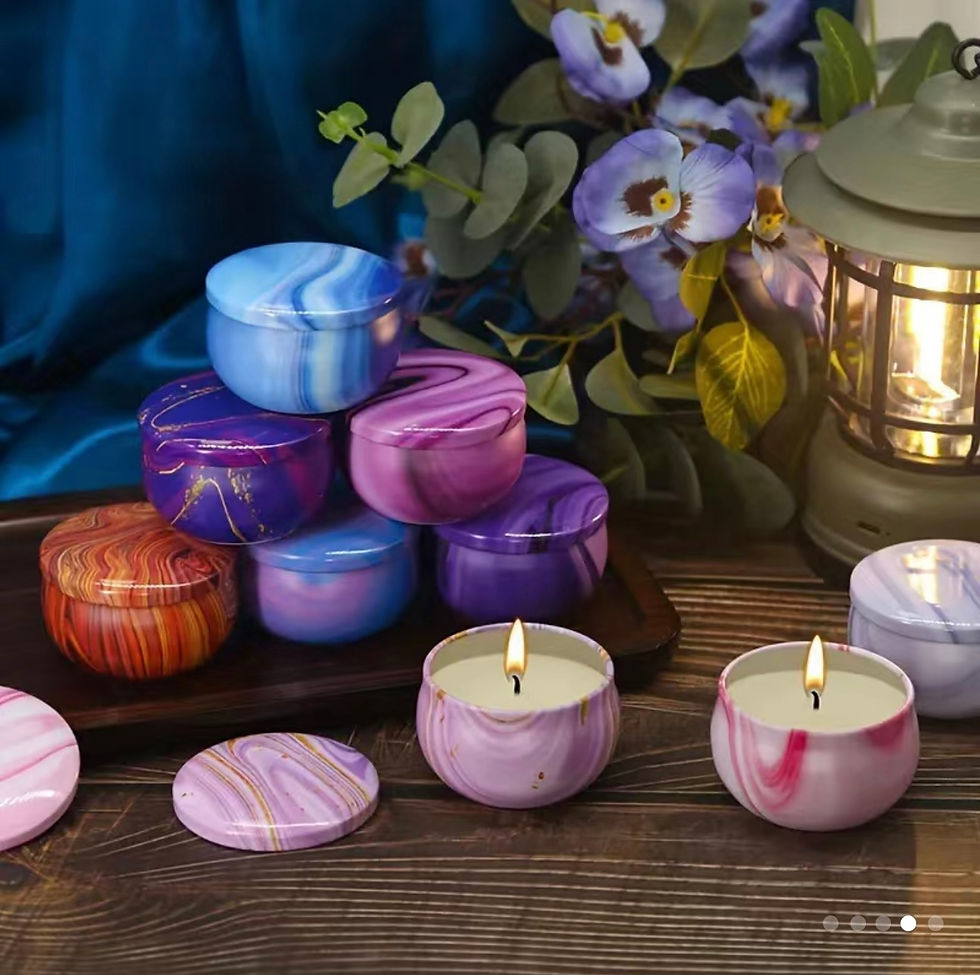 Thumbnail: Vanilla Candle in Beautiful Tin Container