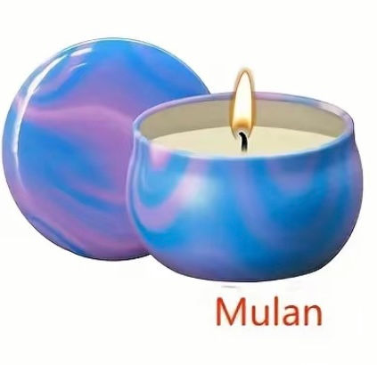 Mulan Candle in Beautiful Tin Container