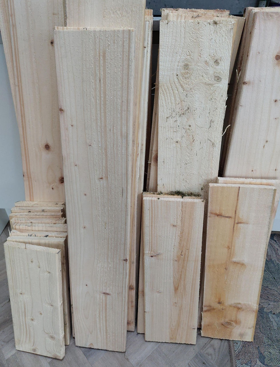 Wood to make the planter boxes