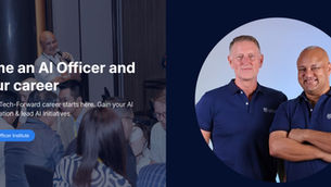 An image featuring Dave Hajdu (right) and David Nilssen (left), Co-Founders of the AI Officer Institute