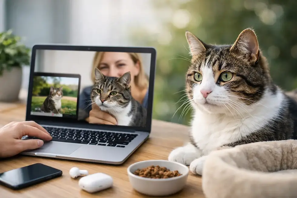 Katzenhilfe ohne Reisen ist möglich und wirkt