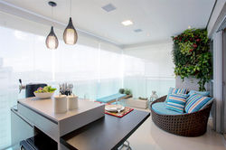 Sala planejada e decorada