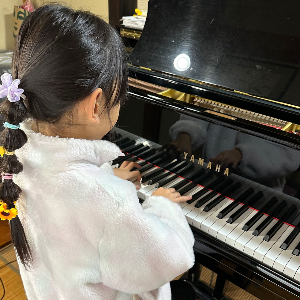 黙々と…|青森市ピアノ教室