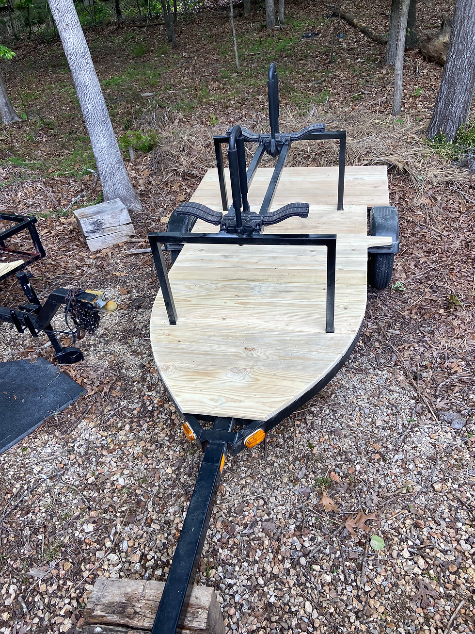 Completed trailer no stain 2