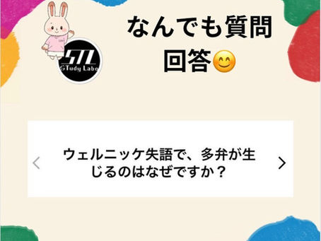 ウェルニッケ失語で多弁が生じるのはなぜ?【Q&A】