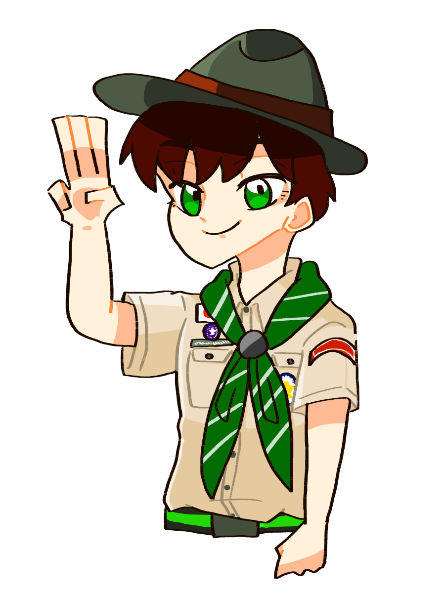 スカウトたちの落とし物 ボーイスカウト横浜第122団