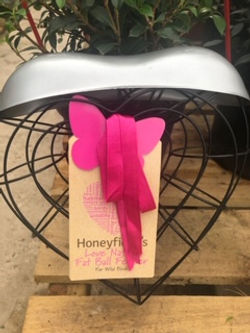 Heart Shaped Fat Ball Feeder