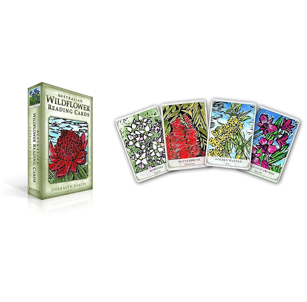 Thumbnail: Australian Wildflower Reading Cards