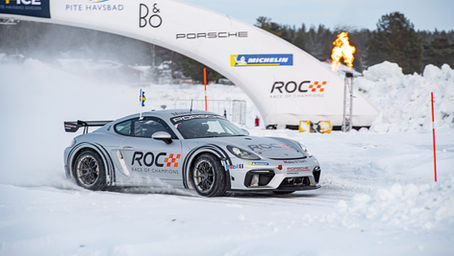 Sweden’s Pontus Fredricsson wins Porsche Race Of Champions Snow + Ice Challenge