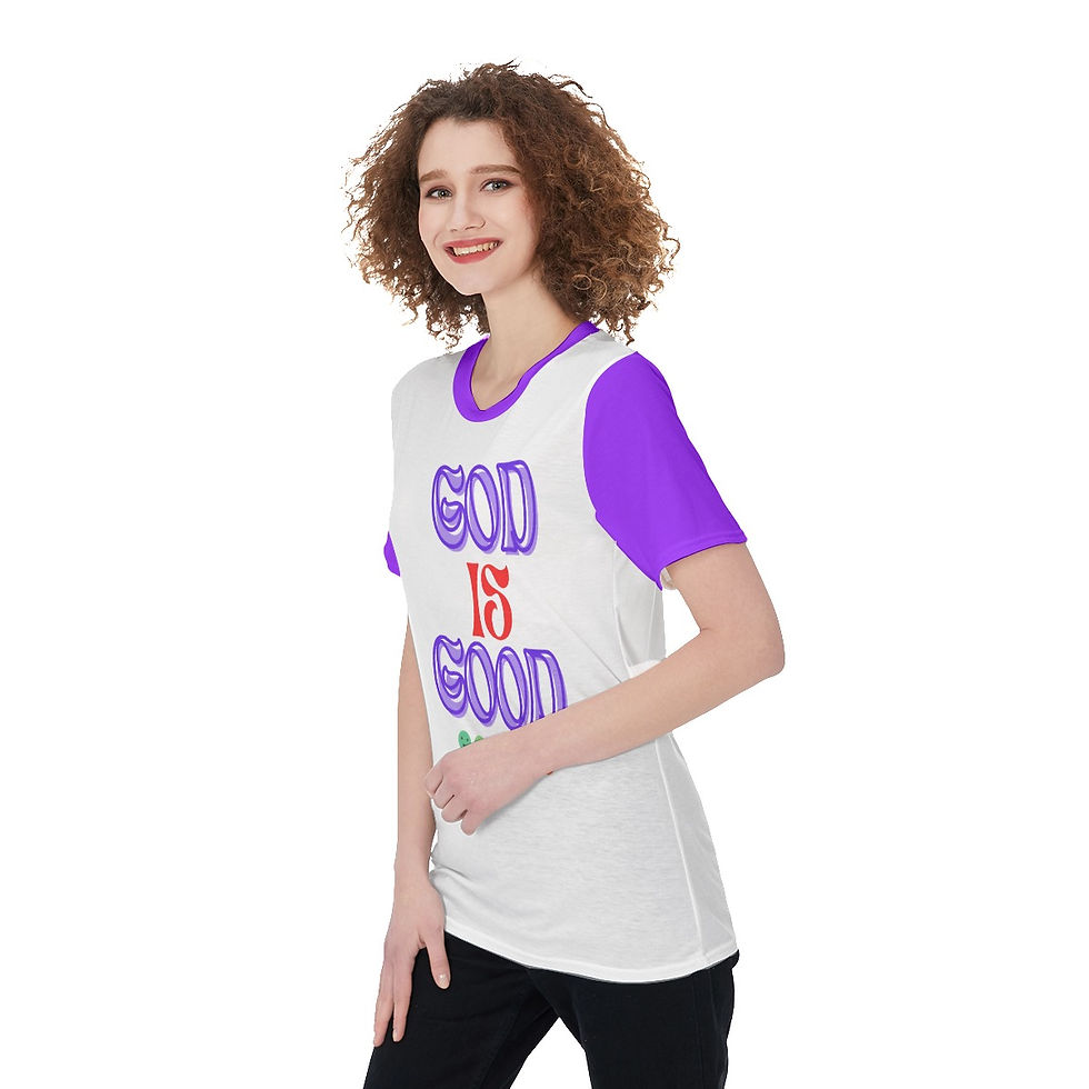 Thumbnail: All-Over Print Women'S O-Neck T-Shirt