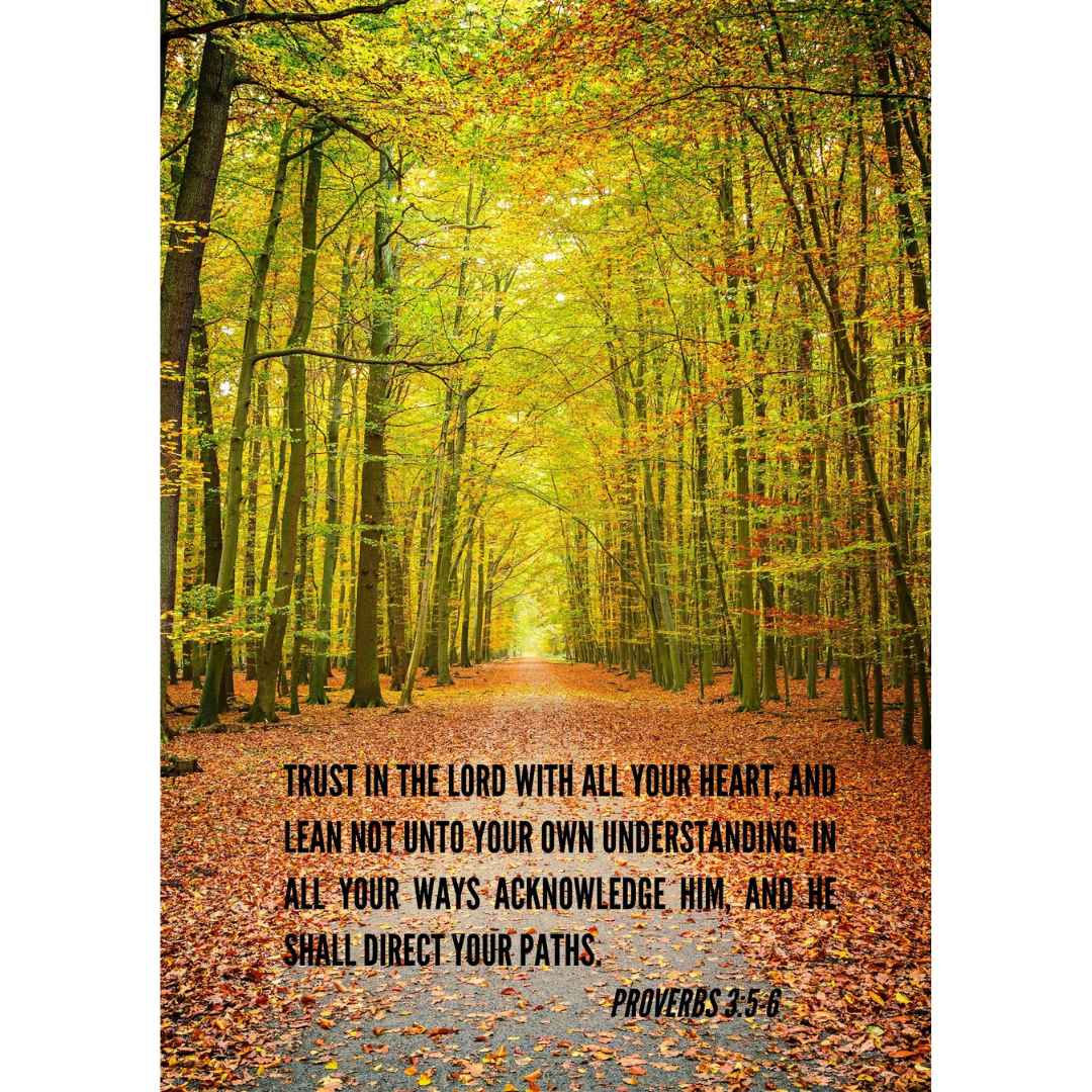 Bible Verse Wall Poster