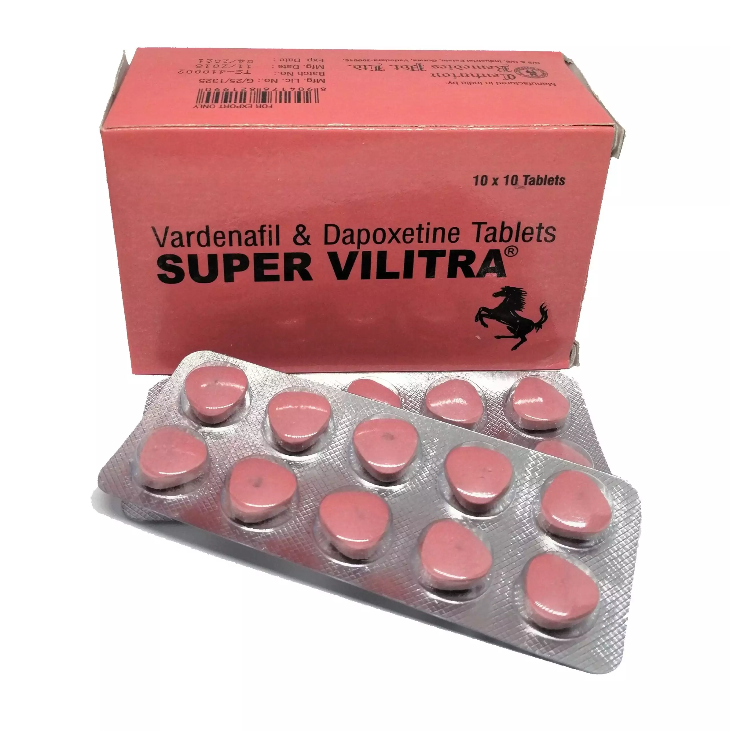 Super Vilitra Vardenafil + Dapoxetine