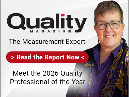 Celebrating My Journey: Honored as Quality Magazine's 2026 Quality Professional of the Year
