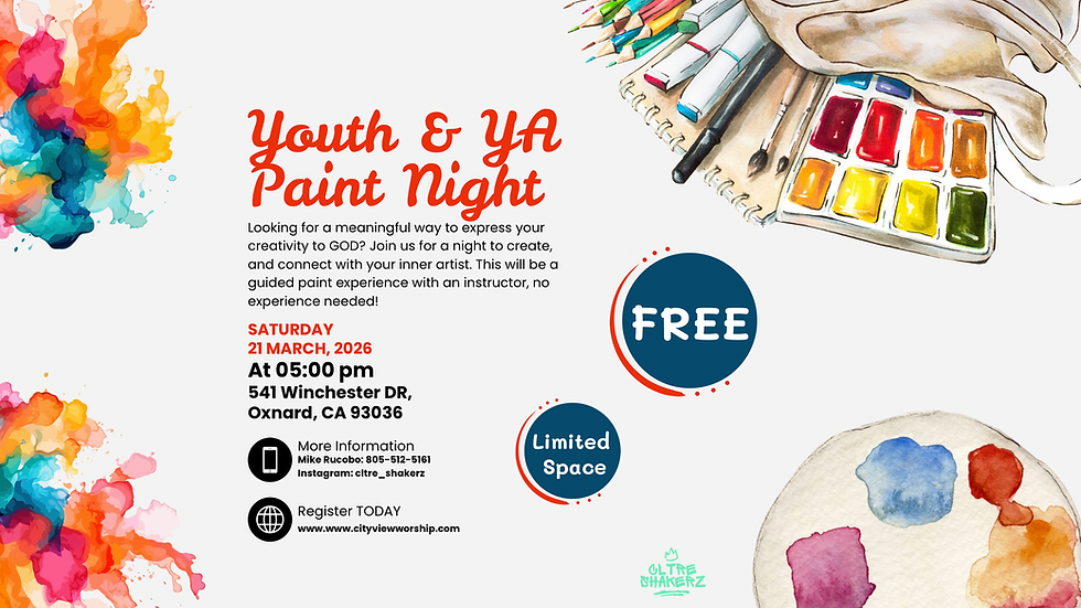 CLTRE SHAKERZ & YOUNG ADULT PAINT NIGHT