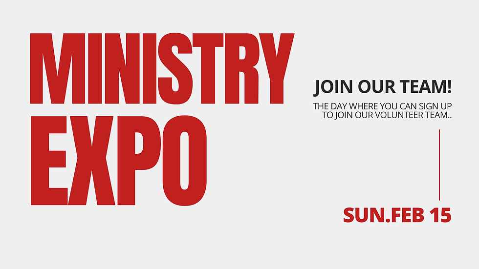 MINISTRY EXPO