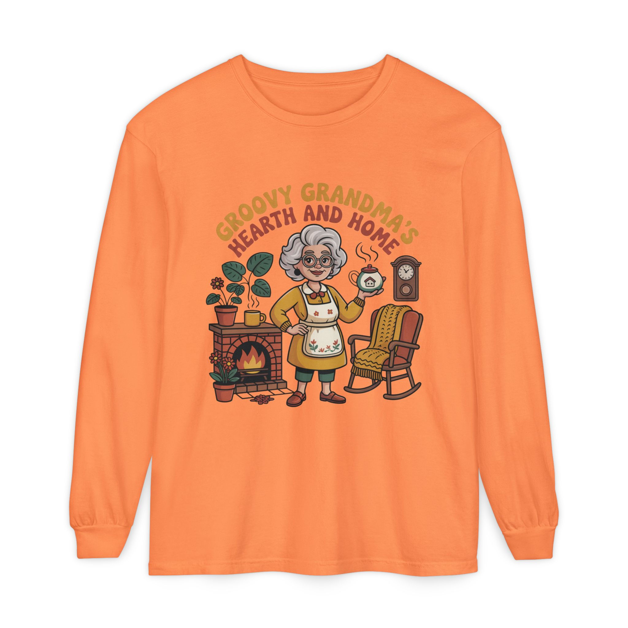 Groovy Grandma Long Sleeve T-Shirt