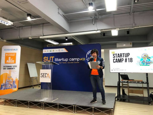 มาเป็นวิทยากรด้าน Zero Waste ของ SUT Startup Camp #18 ส่วน Define Problem
