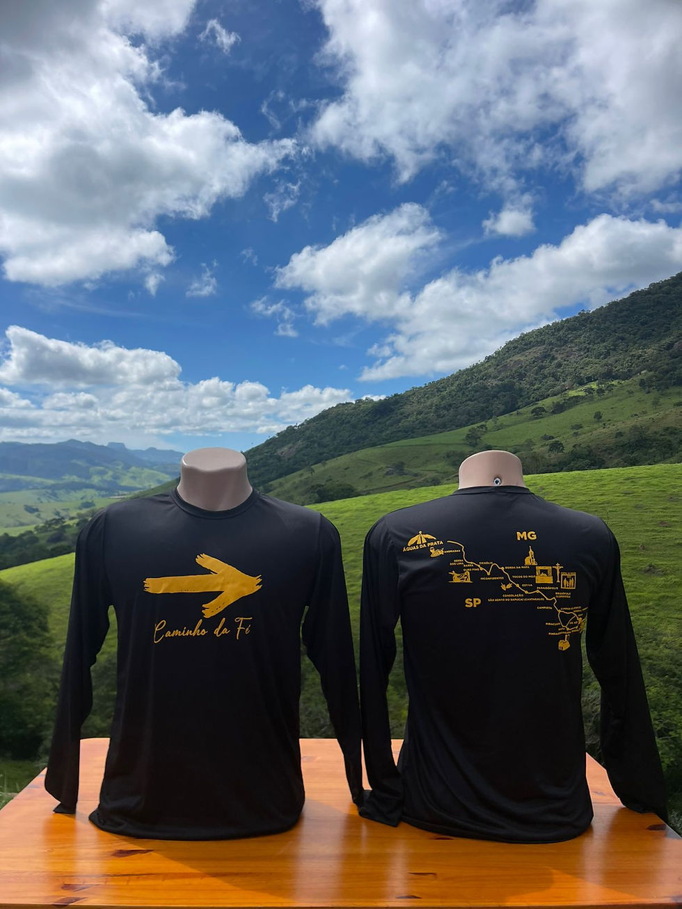 Miniatura: Camiseta Manga Longa Seta Amarela 