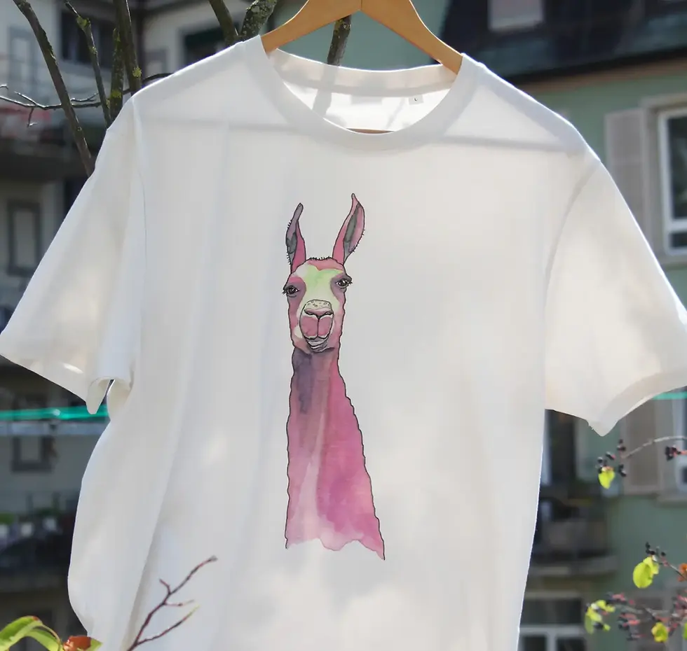 Miniaturbild: T-Shirt «Sunny, das Lama»