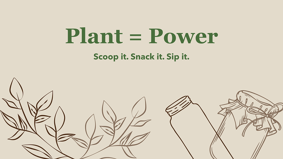 This is the hero image of the brand. It shows that we are a plant based protein solution.