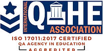 QAHE LOGO Accredited
