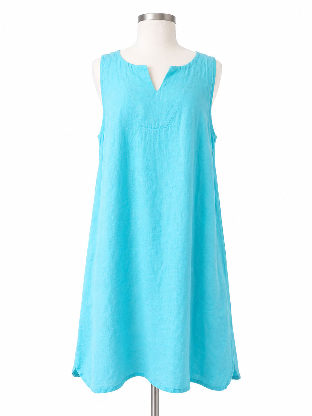 Linen dress  sleeves less